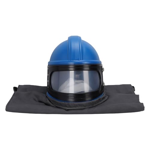 Luocute Sandstrahlhelm, Sicherer Helm, Schutzlinse, Luftversorgung, Doppelschichtschutz, Luftstromführer, Harte Umgebungen, Leinwand, Gummi, für Sandstrahlen, mit Sandblaster Thermostat Luocute Sandstrahlhelm, Sicherer Helm, Schutzlinse, Luftversorgung, Doppelschichtschutz, Luftstromführer, Harte Umgebungen, Leinwand, Gummi, für Sandstrahlen, mit Sandblaster Thermostat von Luocute