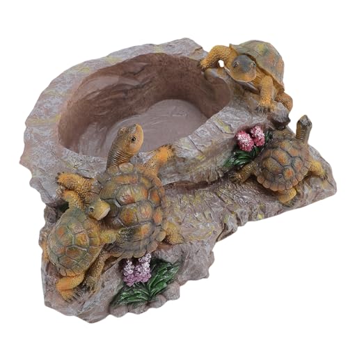Luocute Schildkröte Pflanzer, Schildkröten -Pot Creative Harz Skulptur für Innen- und Außendekoration mit Entwässerungsloch Luocute Schildkröte Pflanzer, Schildkröten -Pot Creative Harz Skulptur für Innen- und Außendekoration mit Entwässerungsloch von Luocute