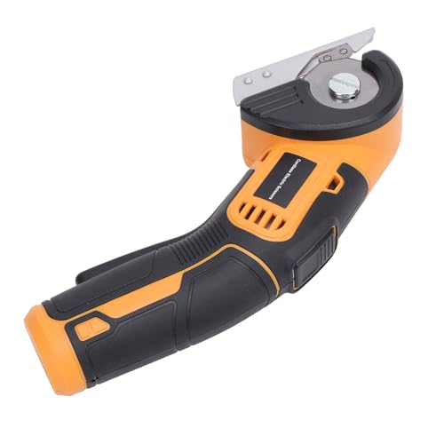 Luocute Schnurlose Elektrische Schere, 60W Wiederaufladbare Rotaries Pappkartonschneider für Stoff Teppichkarton Plastikleder Tuch, Handheld -Power Shaper Schneiden Luocute Schnurlose Elektrische Schere, 60W Wiederaufladbare Rotaries Pappkartonschneider für Stoff Teppichkarton Plastikleder Tuch, Handheld -Power Shaper Schneiden von Luocute