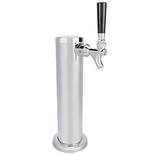 Luocute Single Faucet Fass Bier Tower Dispenser Edelstahl Bier Draft Tower Home Brewing Equipment für Partys Bars Pubs Restaurants von Luocute