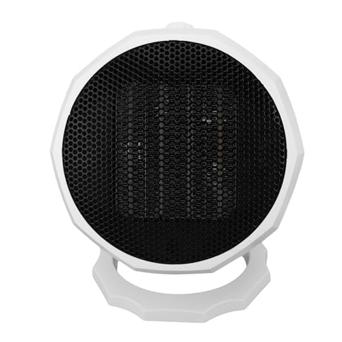 Luocute Space Heater Mini Tragbare Elektrische Raumheizung Energie Sparende Verstellbare Desktop-Heizung für Home Office Schlafsaal Schlafzimmer (EU -Stecker 220 V) von Luocute