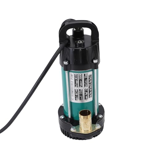 Luocute Tauchpumpe, 300 -W Tiefe Brunnenwasserpumpe 1 Zoll Maximaler Kopf 72 Fuß 18 GPM Bürstenloser Kupfermotor mit 23 Fuß Kabel, 4 M³/h für Industrie, Bewässerung und Heimgebrauch (DC24V) von Luocute