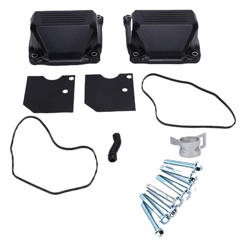 Luocute Ventilabdeckungskit, Aluminiumlegierung 32-096-06-S 24-755-141-S Ventilabdeckungskit für Rasenausrüstung Motor Rasen und Gartenausrüstung Motor von Luocute