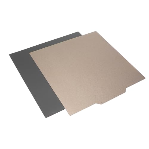Luocute Verbesserte 250x250mm Bauplatte Matte Glatte PEI-Blatt Doppelseitig Federstahl Bett, Druck Bett für Qid1 Tech Q1 Pro für 2, 4 V2 250 für Make M5 Luocute Verbesserte 250x250mm Bauplatte Matte Glatte PEI-Blatt Doppelseitig Federstahl Bett, Druck Bett für Qid1 Tech Q1 Pro für 2, 4 V2 250 für Make M5 von Luocute