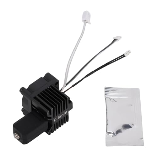 Luocute Zusammengebaute Gehärtete Stahldüse, Integriertes Design Extruder Hot End mit Lüfter für X1 C X1 3D -Drucker (0,6 mm) von Luocute