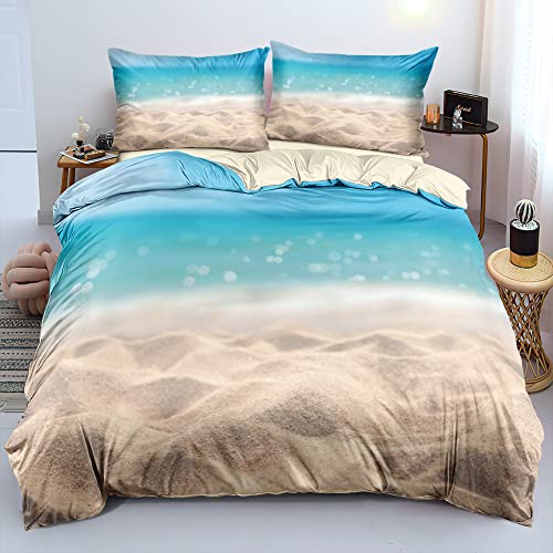 Luofanfei 3D Blaue Bettwäsche 135x200 4teilig Microfaser Meer Wendebettwäsche Ozeanwelle Gedruckt 2 Bettbezüge 135 x 200 + 2 Kissenbezüge 80x80 cm mit Reißverschluss Blau Beige Bettbezug Paare Set Luofanfei 3D Blaue Bettwäsche 135x200 4teilig Microfaser Meer Wendebettwäsche Ozeanwelle Gedruckt 2 Bettbezüge 135 x 200 + 2 Kissenbezüge 80x80 cm mit Reißverschluss Blau Beige Bettbezug Paare Set von Luofanfei