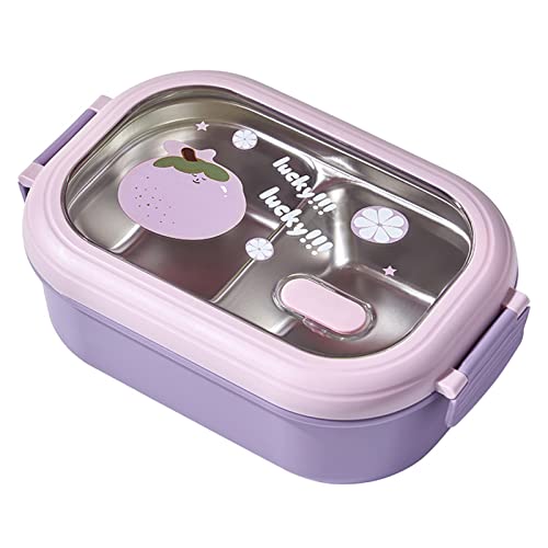 Luojuny Lunchbox Large Capacity Pack Reis Food Grade Kids Health Food Box Lunchbox Company Use Violett von Luojuny