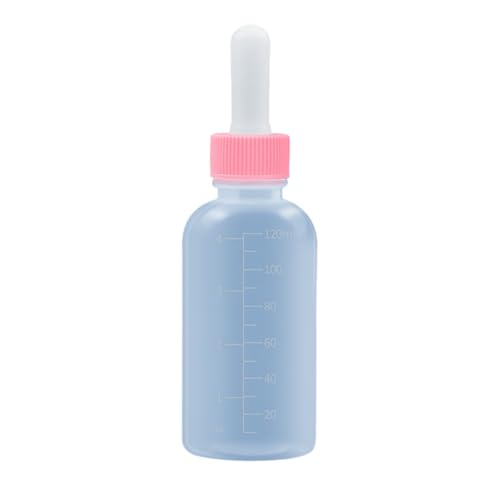 Luojuny Pet Milk Feeder Pet Feeding Bottle 50ml/120ml Clear Scale Soft Nippel Silicone Pet Milk Bottle for Kitten Puppy Newborn Pets Pink A Luojuny Pet Milk Feeder Pet Feeding Bottle 50ml/120ml Clear Scale Soft Nippel Silicone Pet Milk Bottle for Kitten Puppy Newborn Pets Pink A von Luojuny