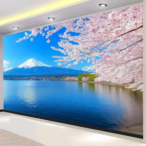 Vlies Fototapete Japanische Landschaft 3D Effekt 200x140 Kirschblüten Am Berg Fuji Foto Tapete Schlafzimmer Wohnzimmer Moderne XXL Wandtapete Groß Vliestapete Fototapeten Poster Wand a.1370 Vlies Fototapete Japanische Landschaft 3D Effekt 200x140 Kirschblüten Am Berg Fuji Foto Tapete Schlafzimmer Wohnzimmer Moderne XXL Wandtapete Groß Vliestapete Fototapeten Poster Wand a.1370 von Luowenji