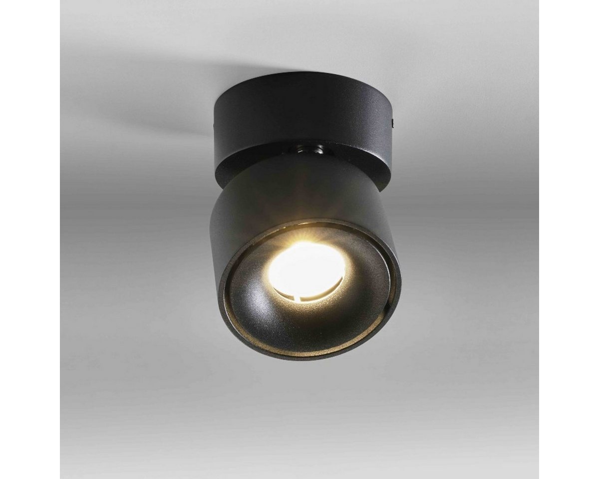 Lupia Licht LED Deckenstrahler Bloc, LED fest integriert, Warmweiß, Weiß/Schwarz, 2 Größen, flexibel, für Wand oder Decke von Lupia Licht