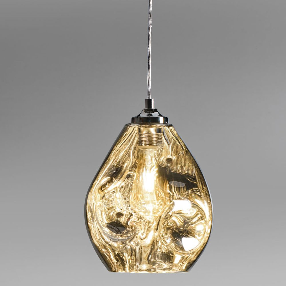 B-Ware Lupia Licht Pendelleuchte Drop Deckenlampe Deckenlampe Lampe Leuchte Chrom E27 B-Ware Lupia Licht Pendelleuchte Drop Deckenlampe Deckenlampe Lampe Leuchte Chrom E27 von Lupia Licht