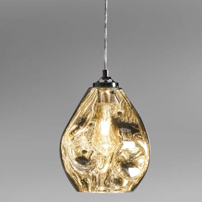 B-Ware Lupia Licht Pendelleuchte Drop Deckenlampe Deckenlampe Lampe Leuchte Chrom E27 von Lupia Licht