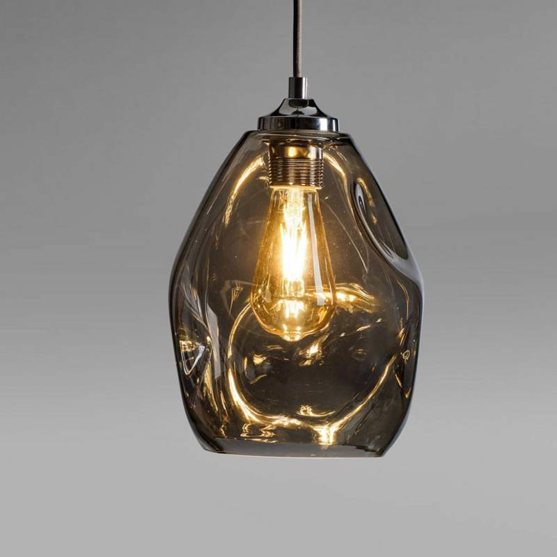 Lupia Licht Pendelleuchte Drop Deckenlampe Deckenleuchte Lampe Leuchte Grau E27 B-Ware von Lupia Licht