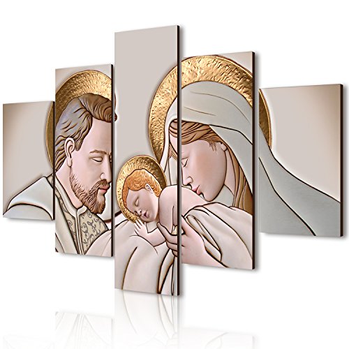 Lupia - Quadro Moderno VOGUE 66x115 cm THE KISS CERAMIC a 5 Pezzi, Stampe Artistiche modulari Sacra famiglia, Pannelli Legno Ecologico MDF, Pronti da Appendere, Soggiorno Camera da letto, Ufficio Lupia - Quadro Moderno VOGUE 66x115 cm THE KISS CERAMIC a 5 Pezzi, Stampe Artistiche modulari Sacra famiglia, Pannelli Legno Ecologico MDF, Pronti da Appendere, Soggiorno Camera da letto, Ufficio von Lupia