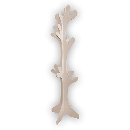 Lupia Kleiderhaken Baum Seil Kleiderbaum, Holzwerkstoff Holz, Beige, 40x170 cm von Lupia