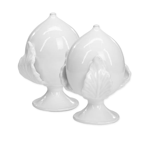 Lupia PUMO Bianco Salentino Geschlossen Neue Dekoration aus typisch apulischer Keramik Groß H 16 cm Lupia PUMO Bianco Salentino Geschlossen Neue Dekoration aus typisch apulischer Keramik Groß H 16 cm von Lupia