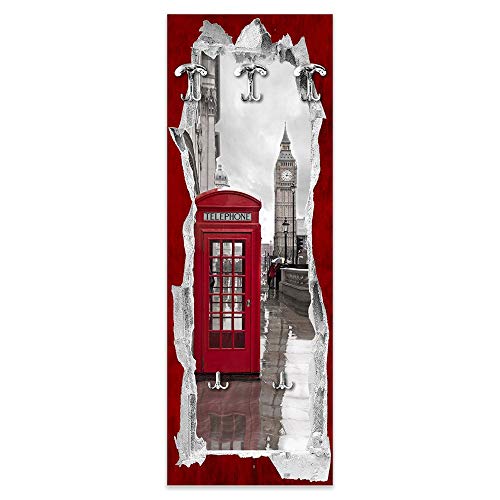 Lupia Wandgarderobe 49X139 cm View of The Telephone Box 49x6x139cm von Lupia