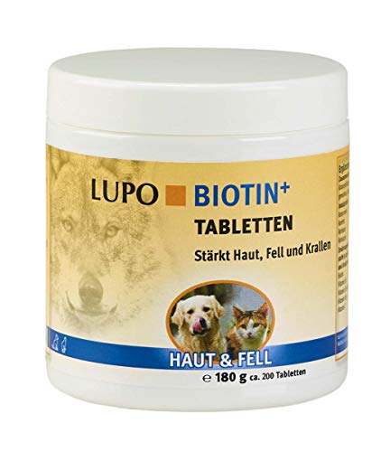 Luposan Biotin + Tabletten für Hunde (180 g) von Luposan