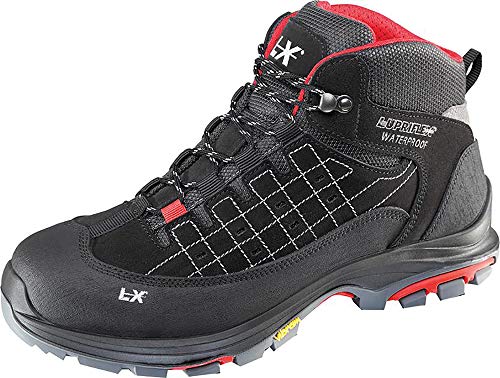 lupriflex 4 – 150 – 44 Allround Aqua Mid-Stiefel Sicherheit S3, schwarz, Größe 44 von Lupriflex