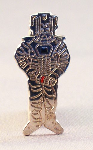 Metall-Emaille-Anstecker Doctor Who Enemy Cyberman Metall-Emaille-Anstecker Doctor Who Enemy Cyberman von Lupsty