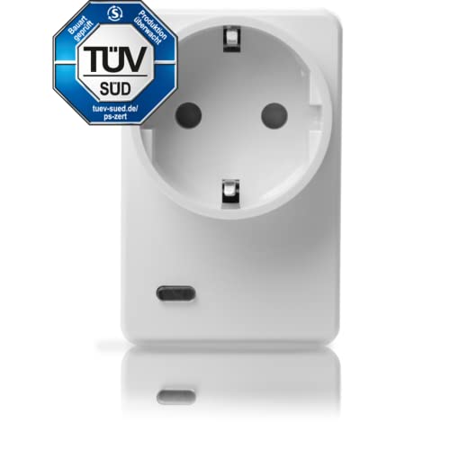 LUPUSEC 12104 Funksteckdose für die XT1 Alarmanlage, Weiß von Lupus Electronics