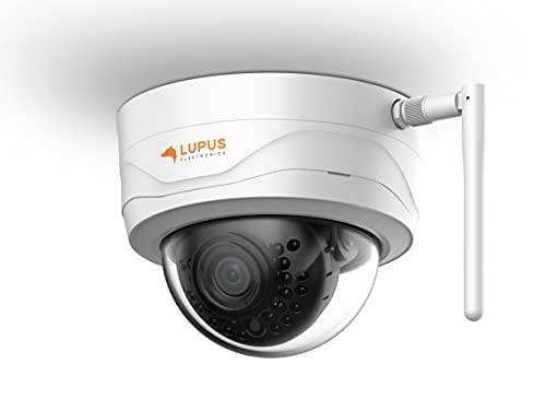Lupus 3MP WLAN IP Kamera für draußen, SD Slot, 100°, Nachtsicht, Bewegungserkennung, Ios und Android App, Integrierbar in Smarthome Alarmanlagen, inkl. Verwaltungssoftware von Lupus Electronics