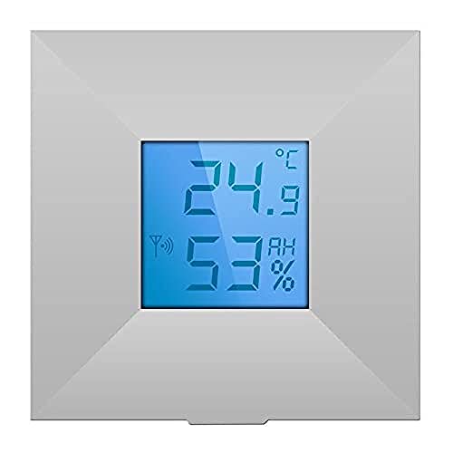 Lupus Electronics Temperatursensor mit Display für die XT Smarthome Alarmanlagen, nicht kompatibel mit der XT1, das Display zeigt Temperatur und Luftfeuchte, ermöglicht temperaturgesteurertes Schalten, Automation, 12049, Weiß von Lupus Electronics