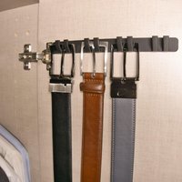 Selbstklebender Gürtelhalter - Platzsparende Aufbewahrung Für Schrank & Garderobe von LupynDE