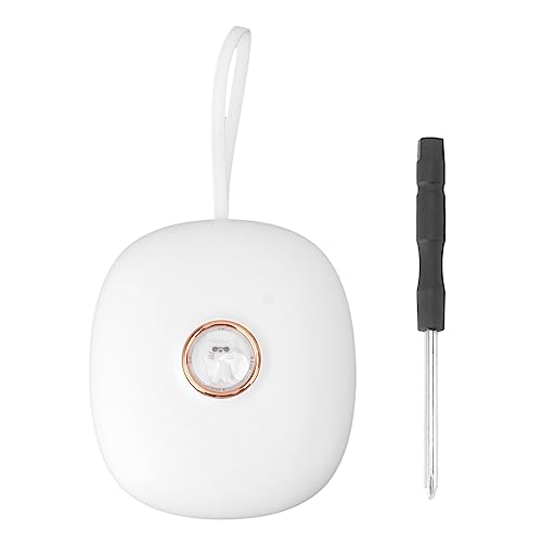 Bettschüttler-Wecker, LED-Anzeige, Intelligenter Vibrationswecker Unter Dem Kissen, Einstellbare 3 Vibrationsintensitäten, Tragbare Schlafhilfen für Schwere Schläfer von Luqeeg