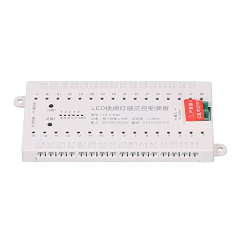 Bewegungssensor Leuchten Im Innenbereich, Treppe Lichtsensor Controller für Plug in LED Step Lights Strip, IP20 LED Nachtlichter Bewegungssensor Treppenbeleuchtung Treppenhaus Kit für Garderobe Bewegungssensor Leuchten Im Innenbereich, Treppe Lichtsensor Controller für Plug in LED Step Lights Strip, IP20 LED Nachtlichter Bewegungssensor Treppenbeleuchtung Treppenhaus Kit für Garderobe von Luqeeg