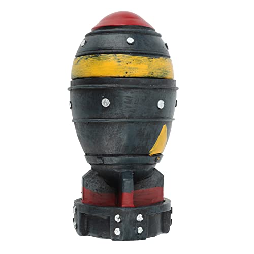 Bomben-Aufbewahrungsbox, Dekorativer Mini-Aufbewahrungsbehälter für 3D-Harz-Bastelmodelle, Mini-Nuke-Statue-Bomben-Aufbewahrungsbox Zur Aufbewahrung von Schlüsseln, Ornamenten von Luqeeg