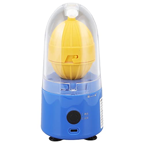 Eierspinner, Automatischer Egg Shaker Scrambler, Eigelb und Eiweiß Mixer Mit Silikonboden Multifunktionaler Elektrischer Egg Shaker Für Eierpudding, Hartgekochte Eier Spülmaschinenfest von Luqeeg