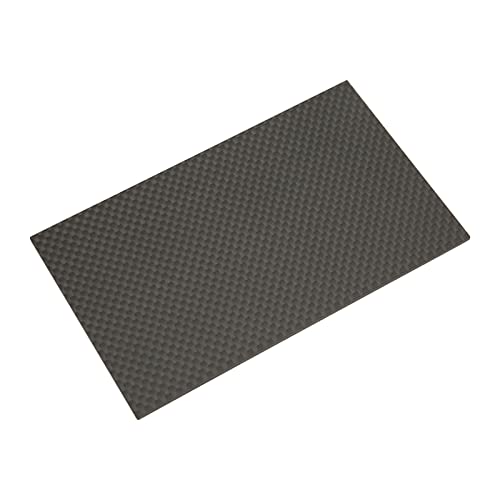 Kohlefaserplatten - 100% 3K Köper Matt Kohlefaser Platte 75mmx125mmx0.5mm 1mm 1.5mm 2mm 3mm Dicke - Wasserdicht & Beständig(75 x 125 x 0,5 mm) von Luqeeg