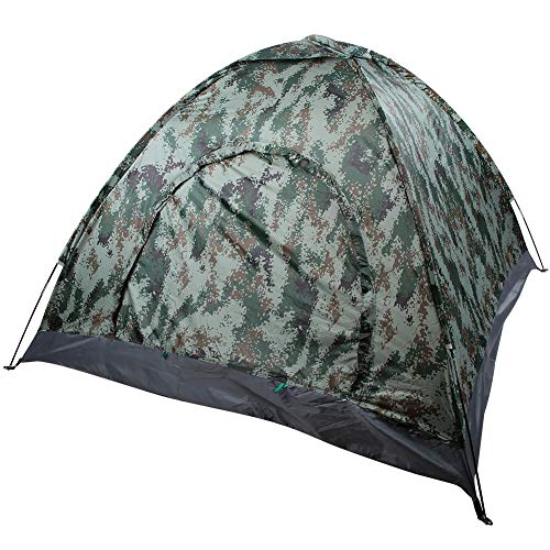 Luqeeg 3-4-Personen-Camping-Zelt, Einlagiges Shelter-Zelt, Tragbares -Zelte mit Lüftungs Fenster und Feinem Netz für Outdoor-Camping Wandern mit von Luqeeg