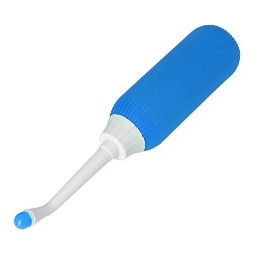 Luqeeg 500 Ml Bidet-Sprühflasche, Tragbares Mehrzweck-Bidet-Sprühgerät, Analdusche mit Sprühdüse Körperpflege, Körperpflege Lange Sprühschnelle Reinigung Für Postpartale Mutterschaft(Pfauenblau) von Luqeeg