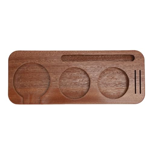 Luqeeg 51 Mm Portafilter Walnussholz -Holz -Kaffee -Manipulation, Tamping Station Lagerhalter mit Robuster Struktur, Präziser Schlitz, Kompakt und Tragbar für Küchenzähler, Cafés Luqeeg 51 Mm Portafilter Walnussholz -Holz -Kaffee -Manipulation, Tamping Station Lagerhalter mit Robuster Struktur, Präziser Schlitz, Kompakt und Tragbar für Küchenzähler, Cafés von Luqeeg