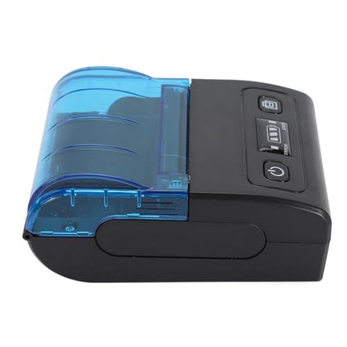 Luqeeg 58mm Thermal -Quittungsdrucker, Tragbarer Mini -BT -Drucker mit Lithiumbatterie von Luqeeg