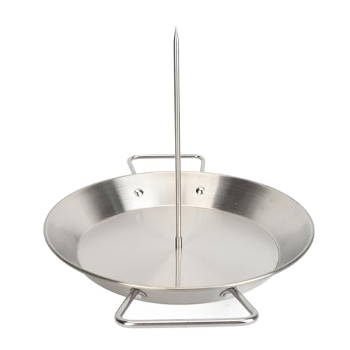 Luqeeg Al Pastor -Spieß für Grill, Vertikaler Edelstahl Vertikaler Aufspieß (Originalfarbe) von Luqeeg