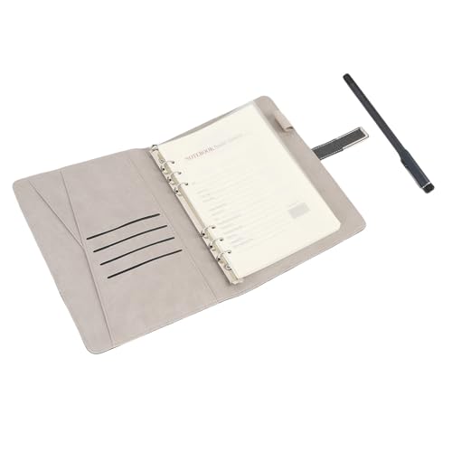 Luqeeg Digitales Notizbuch mit Stift, Echtzeit Digitalisierung Sync Konvertierung in Text BT Elektronisches Notizbuch mit Intelligenten Stiften, Digitales Schreibpad für Notizen (Black) von Luqeeg