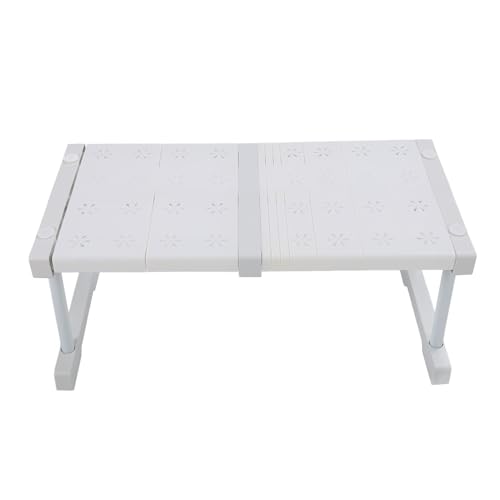 Luqeeg Erweiterbares Schrankregal, DIY-Trennwand, Höhenverstellbar, Spannregal, Kleiderschrank-Organizer, Moderner Stil Robust Langlebig für Schrank Kleiderschrank Badezimmer (Länge 37-48cm / von Luqeeg