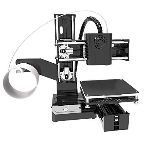 Luqeeg FDM -3D-Drucker, Vollständig Zusammengebautes 3D-Drucker-Kit mit Automatischer Nivellierung, Drucker mit Hoher Druckgenauigkeit und Gleichmäßiger Erwärmung für von Luqeeg