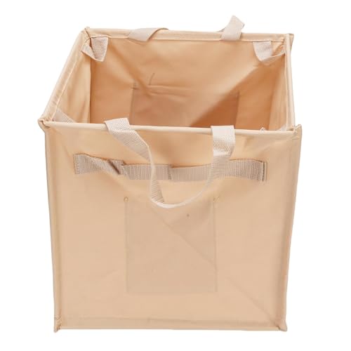 Luqeeg Faltbarer Mülleimer für Outdoor Camping Oxford Gewebe Gartenpflege Aufbewahrungsbox mit Großem Fassungsvermögen Mülleimerhalter Mülleimer für Den Außenbereich für Camping (L) von Luqeeg
