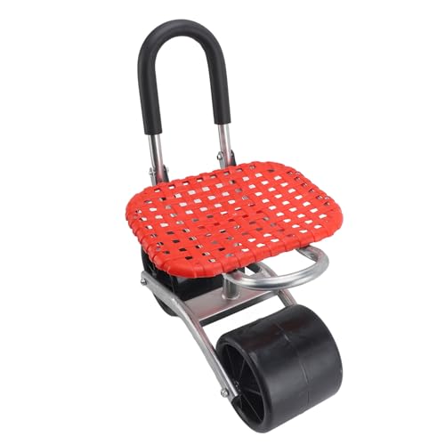 Luqeeg Garten Rolling -Arbeitssitz, Verstellbarer Rollgartenhocker, Bequemer Gartenrücker mit 2 Rädern, Werkzeugschale für Feldpflanze Im Freien und Terrasse Luqeeg Garten Rolling -Arbeitssitz, Verstellbarer Rollgartenhocker, Bequemer Gartenrücker mit 2 Rädern, Werkzeugschale für Feldpflanze Im Freien und Terrasse von Luqeeg