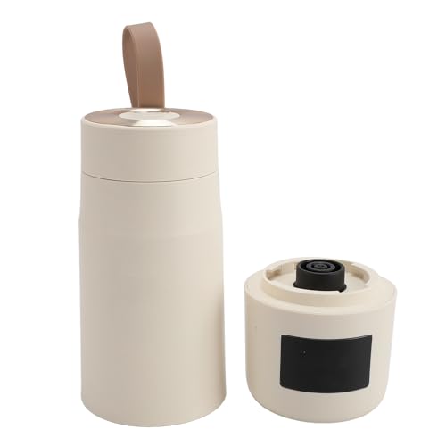 Luqeeg Kleine Elektrische Wasserkocher Schneller Heizung, USB -wiederaufladbare 2600 -mAh Batterie 300 Ml Kapazität Heißwasserkessel Zum Fahren, Auftauen, Heizmilch Luqeeg Kleine Elektrische Wasserkocher Schneller Heizung, USB -wiederaufladbare 2600 -mAh Batterie 300 Ml Kapazität Heißwasserkessel Zum Fahren, Auftauen, Heizmilch von Luqeeg