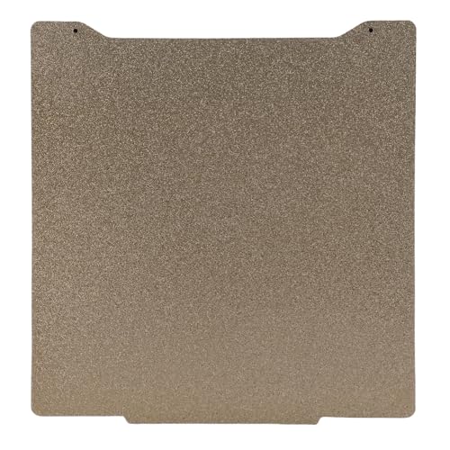 Luqeeg Magnetisches Druckbett, Peo Strukturierte Pei -Build -Plattenersatz für Prusa Mini, 190x190mm 3D Drucker Doppelseitiger Flexibler Federstahlblatt von Luqeeg