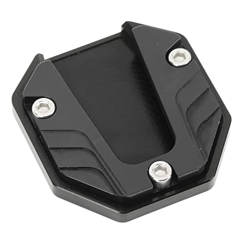 Luqeeg Motorrad-Seitenständer-Plattenpolster, Aluminiumlegierungsmaterial, Allgemeines Modell, Verlängerungsständer mit Hoher Festigkeit, Robust und Robust, mit Unterstützung für Weiche Luqeeg Motorrad-Seitenständer-Plattenpolster, Aluminiumlegierungsmaterial, Allgemeines Modell, Verlängerungsständer mit Hoher Festigkeit, Robust und Robust, mit Unterstützung für Weiche von Luqeeg