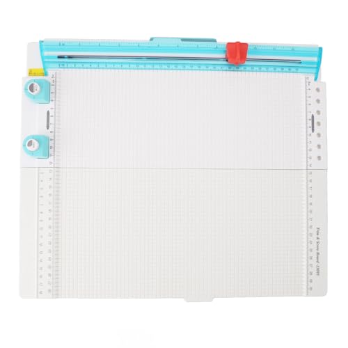 Luqeeg Papierschneider-Ritzbrett, Bastelschneider Faltbarer Ritzbretter 7-in-1 Multifunktionales Ritzbrett Schnittbreite 12.2 Zoll für Bastelarbeiten Karten Umschläge Luqeeg Papierschneider-Ritzbrett, Bastelschneider Faltbarer Ritzbretter 7-in-1 Multifunktionales Ritzbrett Schnittbreite 12.2 Zoll für Bastelarbeiten Karten Umschläge von Luqeeg