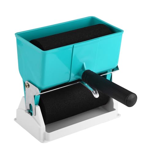 Luqeeg Tragbare Holzbearbeitung Kleber Roller 180 Ml/320 Ml Kontrollierbare Klebstoffkapazität und Durchflussrate Holzkleber (6-Zoll-Durchflussregelung mit Schalter) von Luqeeg