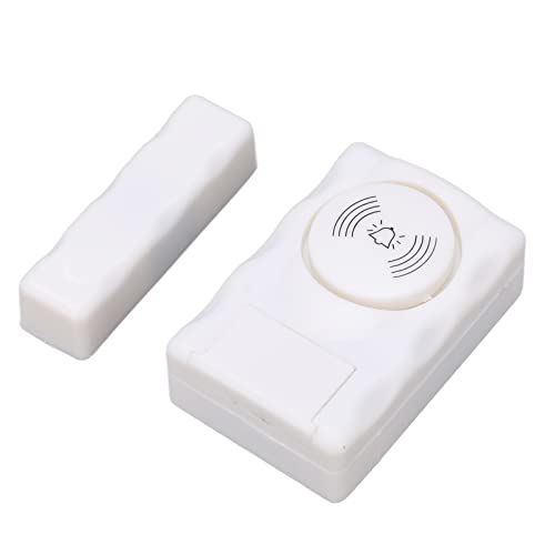 Luqeeg Türfenster Alarm Drahtloser Sensor, Anti -Diebstahl -Einbrecheralarmsystem mit 105 DB Sound, Empfindliche Magnetische Alarme mit 3pcs LR44 Tasten Batterie für Zuhause, Büro, Hotel Luqeeg Türfenster Alarm Drahtloser Sensor, Anti -Diebstahl -Einbrecheralarmsystem mit 105 DB Sound, Empfindliche Magnetische Alarme mit 3pcs LR44 Tasten Batterie für Zuhause, Büro, Hotel von Luqeeg