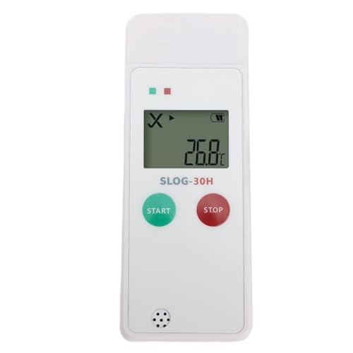 Luqeeg USB-Temperaturdatenlogger mit Pdf-Csv-Berichten, Wiederverwendbares Kühlschrankthermometer mit Rekorder, Lcd-Anzeige, für Den Lebensmitteltransport im Pharmalabor Luqeeg USB-Temperaturdatenlogger mit Pdf-Csv-Berichten, Wiederverwendbares Kühlschrankthermometer mit Rekorder, Lcd-Anzeige, für Den Lebensmitteltransport im Pharmalabor von Luqeeg